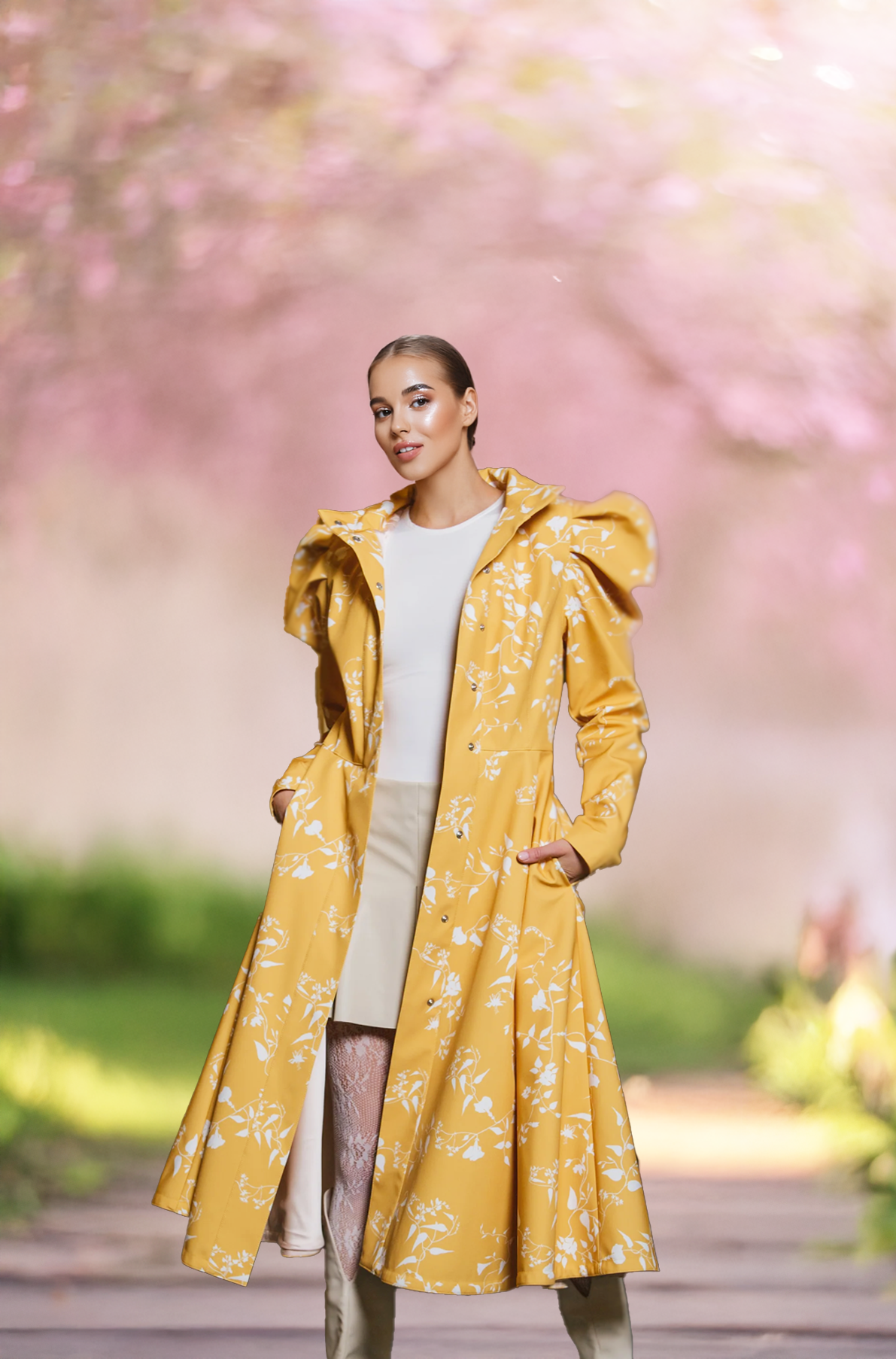 Golden Bloom Trench🌼